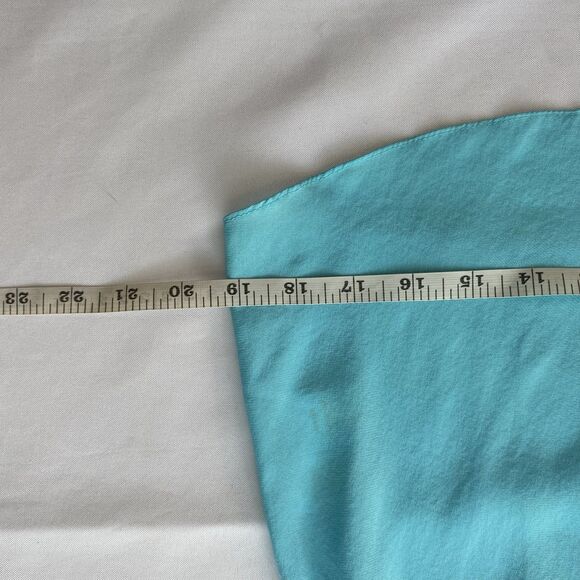 Lilly Pulitzer Silk Dusk Light Blue Racerback Tank Top Size Extra Small - Picture 13 of 14